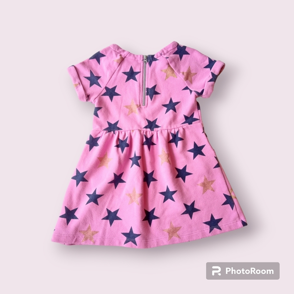 Gymboree pink star girls dress size 4 - Picture 3 of 6